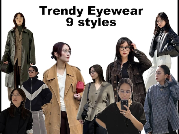 【ダブルブリッジ・黒縁・スクエア】本当におしゃれな40代が今使っている眼鏡はコレ！｜スナップ9選