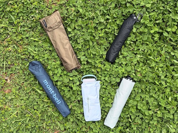 【全て200g以下】今、「日傘」は超軽量一択！モンベルからコンビニまで注目日傘試用レポート5選