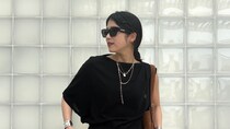 【40代スナップ】シンプルコーデはデニムの「シルエット」をアプデするのがカギ！｜大平温子さん