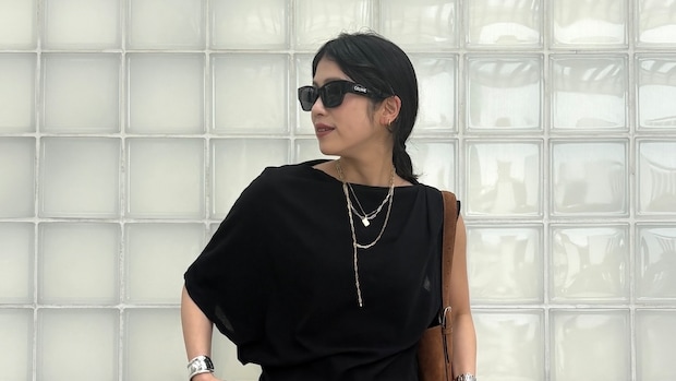 【40代スナップ】シンプルコーデはデニムの「シルエット」をアプデするのがカギ！｜大平温子さん