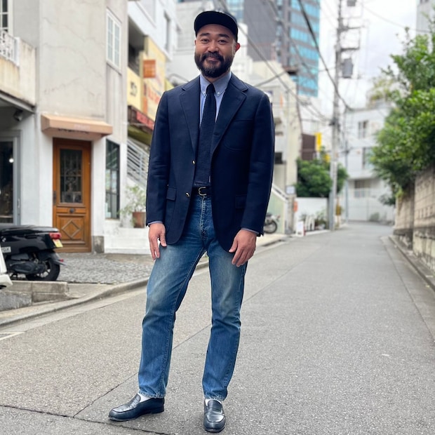 【メンズ服に学ぶ】小物で遊んで色数は絞る。ムロフィス中室太輔さんのトラッドの着くずし方が秀逸
