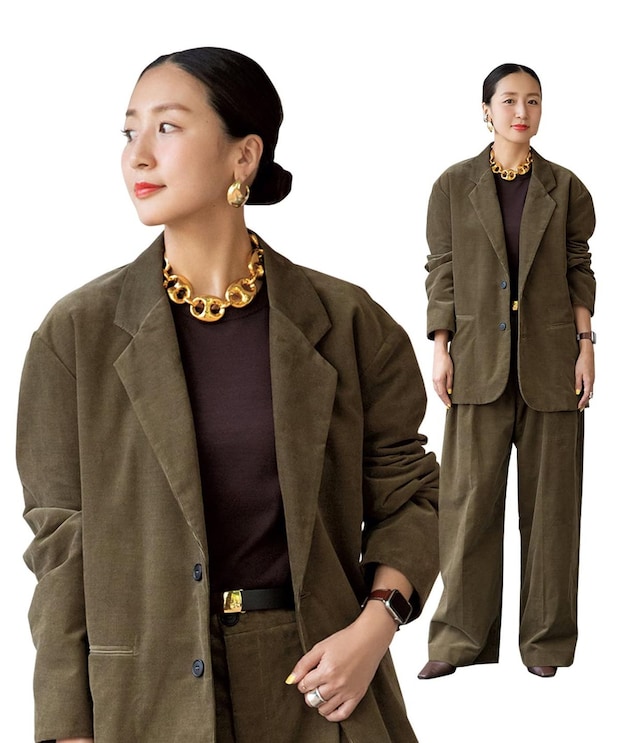 【住 有佳理さんの私服スナップ】 「バランス感が大切」と語るおしゃれな大人のコーデが素敵すぎる!