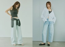 夏こそ「似合うデニム」が欲しい。 体型カバーとトレンド両立！ 40代におすすめ【カーブデニム】