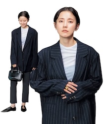 おしゃれを愛する大人の「ヌケのあるクラシカルコーデ」に注目！【上枝みどりさんの私服スナップ】