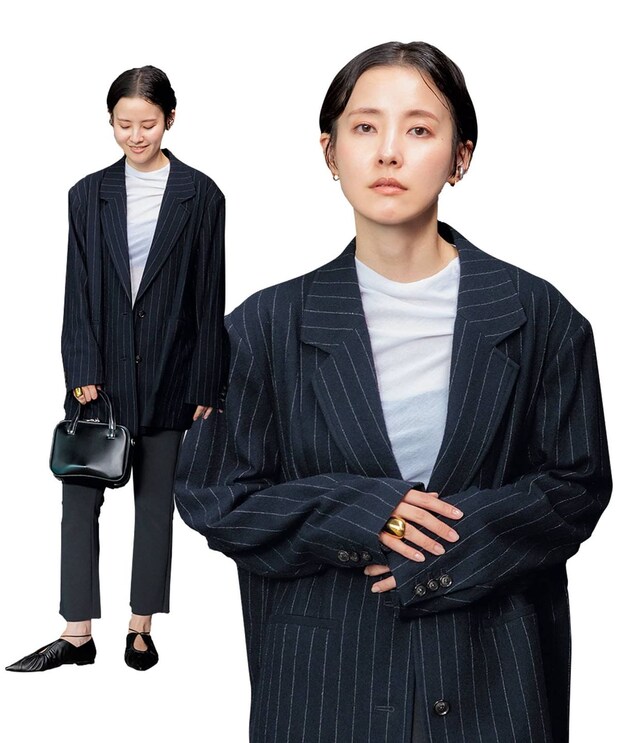 おしゃれを愛する大人の「ヌケのあるクラシカルコーデ」に注目!【上枝みどりさんの私服スナップ】