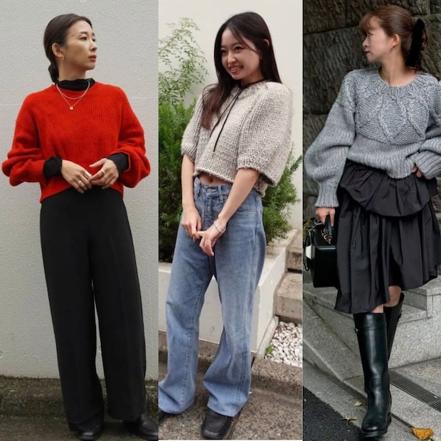冬の王道“ニット”はデザイン性で差をつける!おしゃれ業界人のリアルスナップまとめ【10/28~11/3】