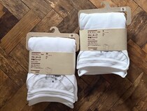 【自腹買いレポ】無印良品で発見！2枚組1490円の紳士用Tシャツは40代女性に理想的なサイズ感です