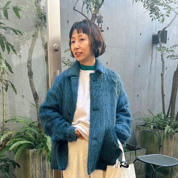 妥協のないモノづくりに惚れた「長く着たい」アウターがお気に入り!【365日スナップ】間仁田菜緒さん