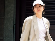 おしゃれな人の【ハンサムミックス】メンズアイテムに「白」「レース」が軽やかで今っぽい！