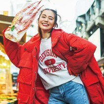 毎日更新！玲奈の妄想着まわし劇場【12月27日（水）】アメ横にお正月の買い出しへ。「お母さん、カニ送ったよ～！」