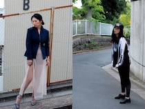 スポーツウェアにも「シアー」「ジュエリー」を投入！ 俳優にしてスタイリスト【野波麻帆】の私服