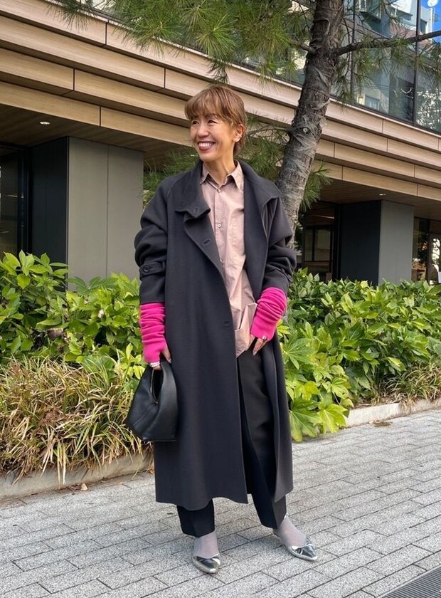 【365 DAYS SNAP】VERMEIL par iéna バイヤー 武見弥生さんのコートスタイル
