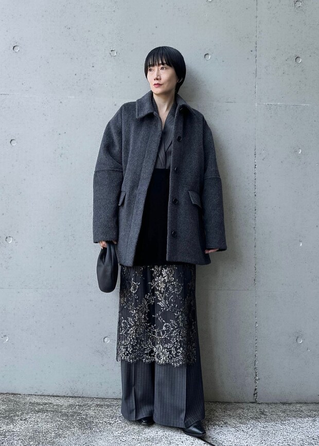 【365 DAYS SNAP】LEPSIMプレス／FOR I SERIESディレクター 本間理恵子さんのコートスタイル