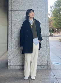 【365 DAYS SNAP】MACKINTOSH JAPANビジュアルコーディネーター 鈴木由美さんのコートスタイル