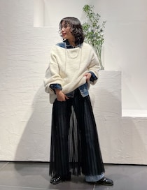 【365 DAYS SNAP】CITYSHOP渋谷店スタッフ／ダンサー 山野未二依さんのニットスタイル