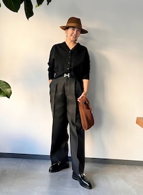 【365 DAYS SNAP】73 Showroom PR 河野なみこさんのニットスタイル