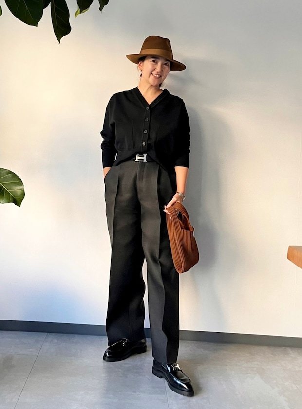 【365 DAYS SNAP】73 Showroom PR 河野なみこさんのニットスタイル