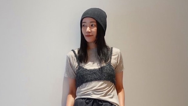 【40代スナップ】夏のTシャツコーデは「ビスチェ」で出す奥行きが可愛い！｜船曳ひろみさん