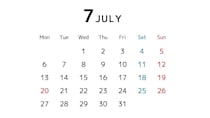 2026年7月19日は天赦日のトリプル開運日。22日、31日の一粒万倍日にも注目を【吉日カレンダー】