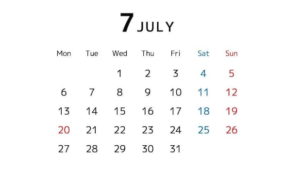 2026年7月19日は天赦日のトリプル開運日。22日、31日の一粒万倍日にも注目を【吉日カレンダー】