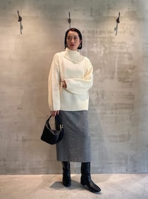 【365 DAYS SNAP】八木通商PRマネージャー 吉田祐子さんのニットスタイル