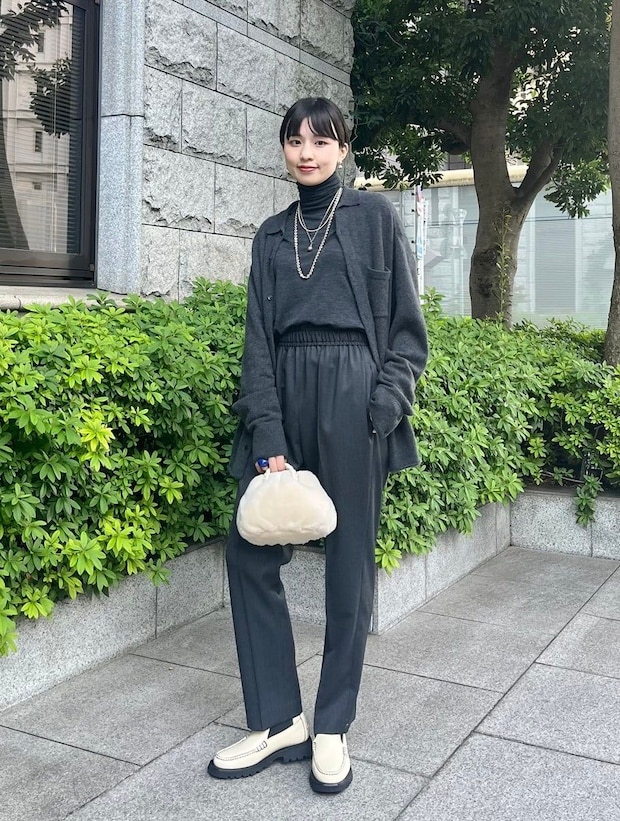【365 DAYS SNAP】showroom SESSION PR 白野あゆみさんのニットスタイル