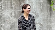 【40代スナップ】色も大きさもよすぎ「カゴバッグ」がこの夏活躍間違いなし！｜石塚愛子さん