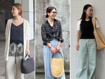 季節到来！おしゃれな人は「ラフィアバッグ」で夏を始めています【40代スナップ7選】