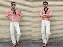 Tシャツ1枚でもめちゃ洒落る！本当におしゃれなメンズが実践している真夏の【スカーフ】活用テク