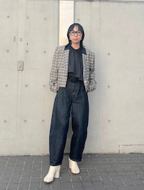 【365 DAYS SNAP】HeRIN.CYEクリエイティブディレクター 寿浦まどかさんのジャケットスタイル