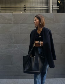 【365 DAYS SNAP】フリーランスPR 曽根加南子さんのジャケットスタイル