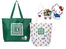 ショッピングカートを押すハローキティが可愛い！【オトナミューズ9月号付録】紀ノ国屋バッグ