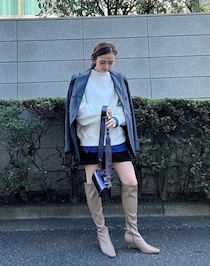 【365 DAYS SNAP】UNITED ARROWS PR 馬場千久沙さんのジャケットスタイル