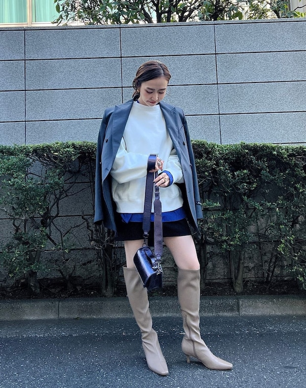 【365 DAYS SNAP】UNITED ARROWS PR 馬場千久沙さんのジャケットスタイル