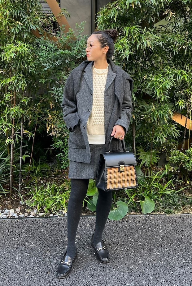 【365 DAYS SNAP】Shinzone表参道本店スタッフ／Prelovedバイヤー 遠山涼子さんのジャケットスタイル