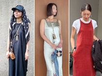 真夏を乗り切るおしゃれな人は「夏ワンピ」に「スカーフ」を投入してます！【40代スナップ7選】