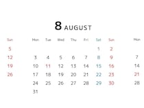 2026年8月13日と25日は一粒万倍日！8日はなにが起きるの？吉日カレンダーをチェックしよう