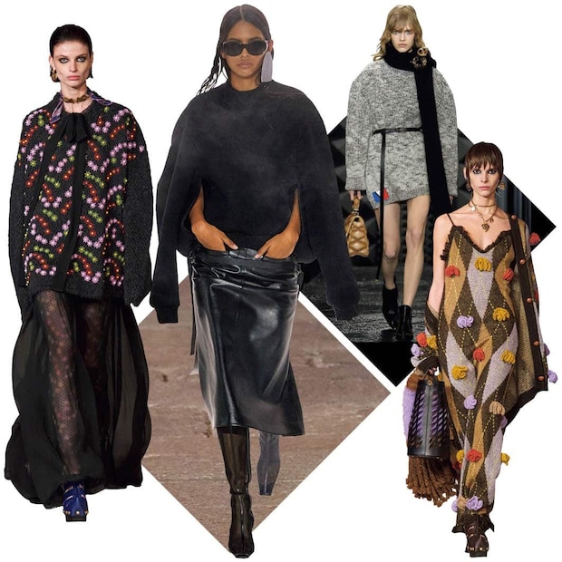 ETROに魅了された！ 秋冬ランウェイで見つけた魅力的な【ニット】の着こなしをチェックしよう