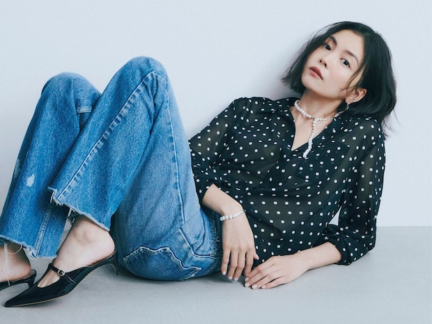 40代のデニムに合わせるパールは【バロックパール】一択。キマリ過ぎない女っぽさが素敵です！