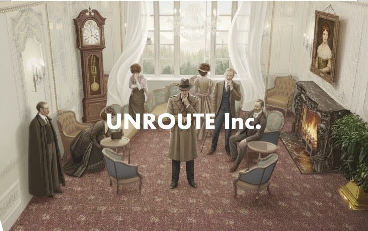 安藤さんが起業したUNROUTEのキービジュアル