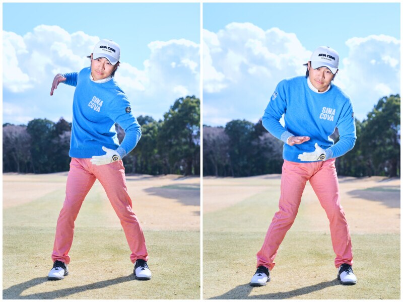 腹筋をうまく使って飛距離アップ！簡単ですぐに実践できるコツを解説