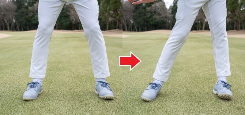 理想の「払い打ち」は下半身が重要！FW・UT上達のヒント