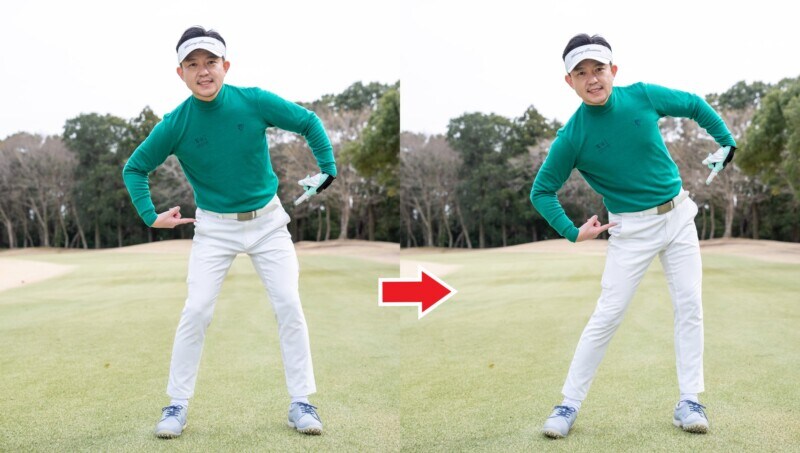 理想の「払い打ち」は下半身が重要！FW・UT上達のヒント