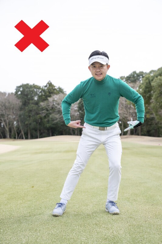 理想の「払い打ち」は下半身が重要！FW・UT上達のヒント