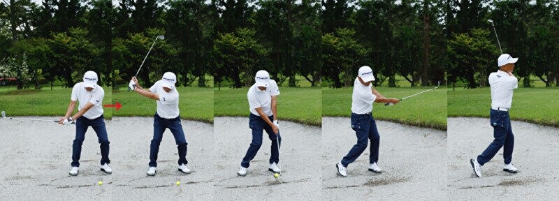 バンカーが苦手な人は「アドレス」に問題あり！簡単に脱出するコツは…