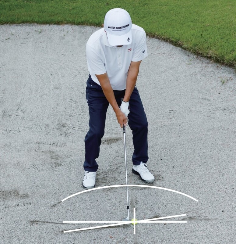 バンカーが苦手な人は「アドレス」に問題あり！簡単に脱出するコツは…