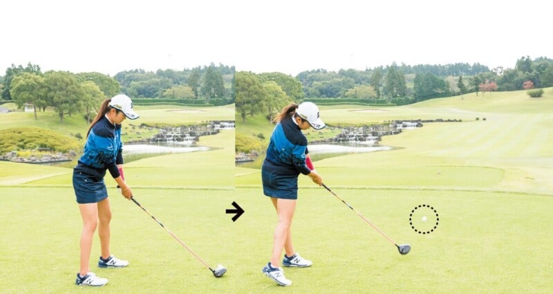 100切りを目指すならトップを小さくしよう!女子プロが解説