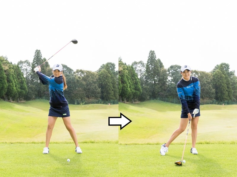 100切りを目指すならトップを小さくしよう!女子プロが解説