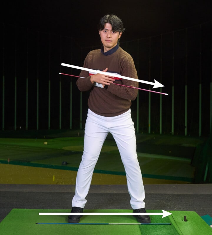 ティーショットを曲げないコツは「構え方」を変えるだけ！