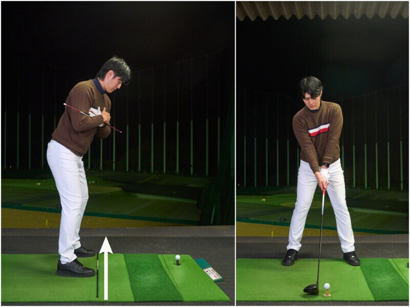 ティーショットを曲げないコツは「構え方」を変えるだけ！